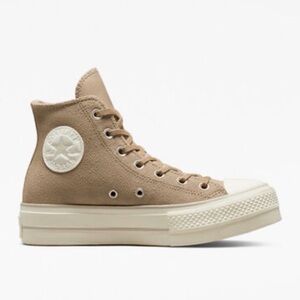 Converse Brown Suede High-Top Sneakers - 8.5
